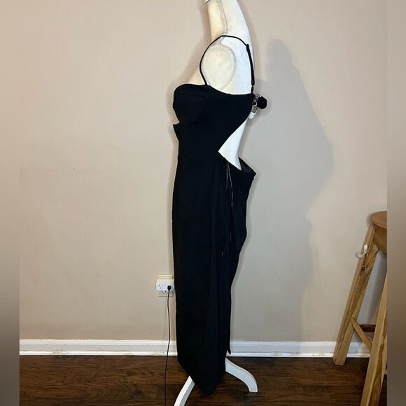 🌻Bardot Open Back CocktailDress - Picture 3 of 6